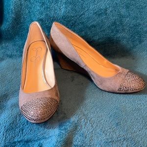 Jessica Simpson Suede Pumps